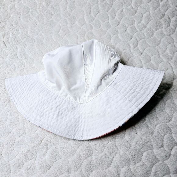 Carter's swimsuit set floral watercolor rashguard hat bottoms 24M 24 months - Picture 5 of 8